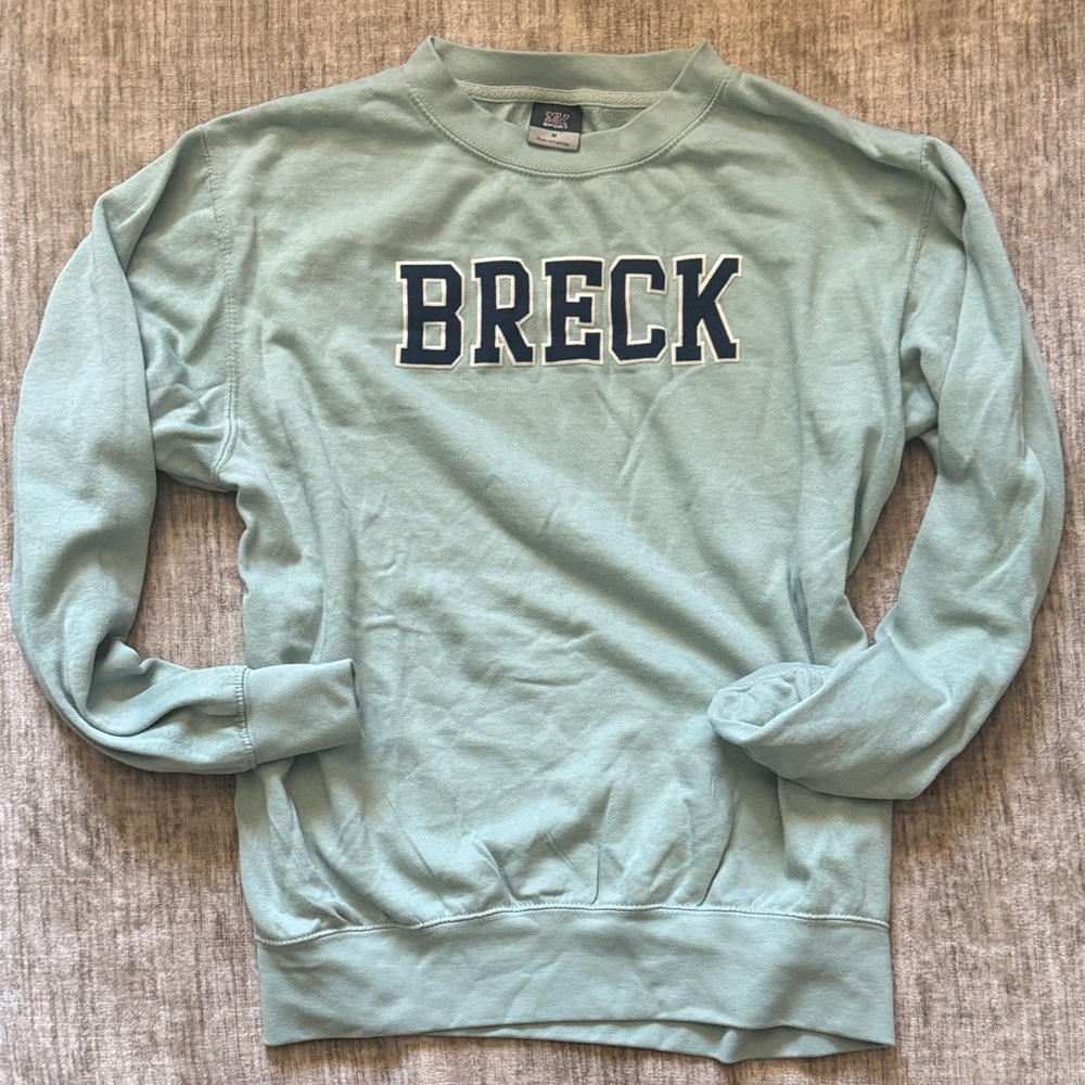 Breckenridge Green Sweater Breck
